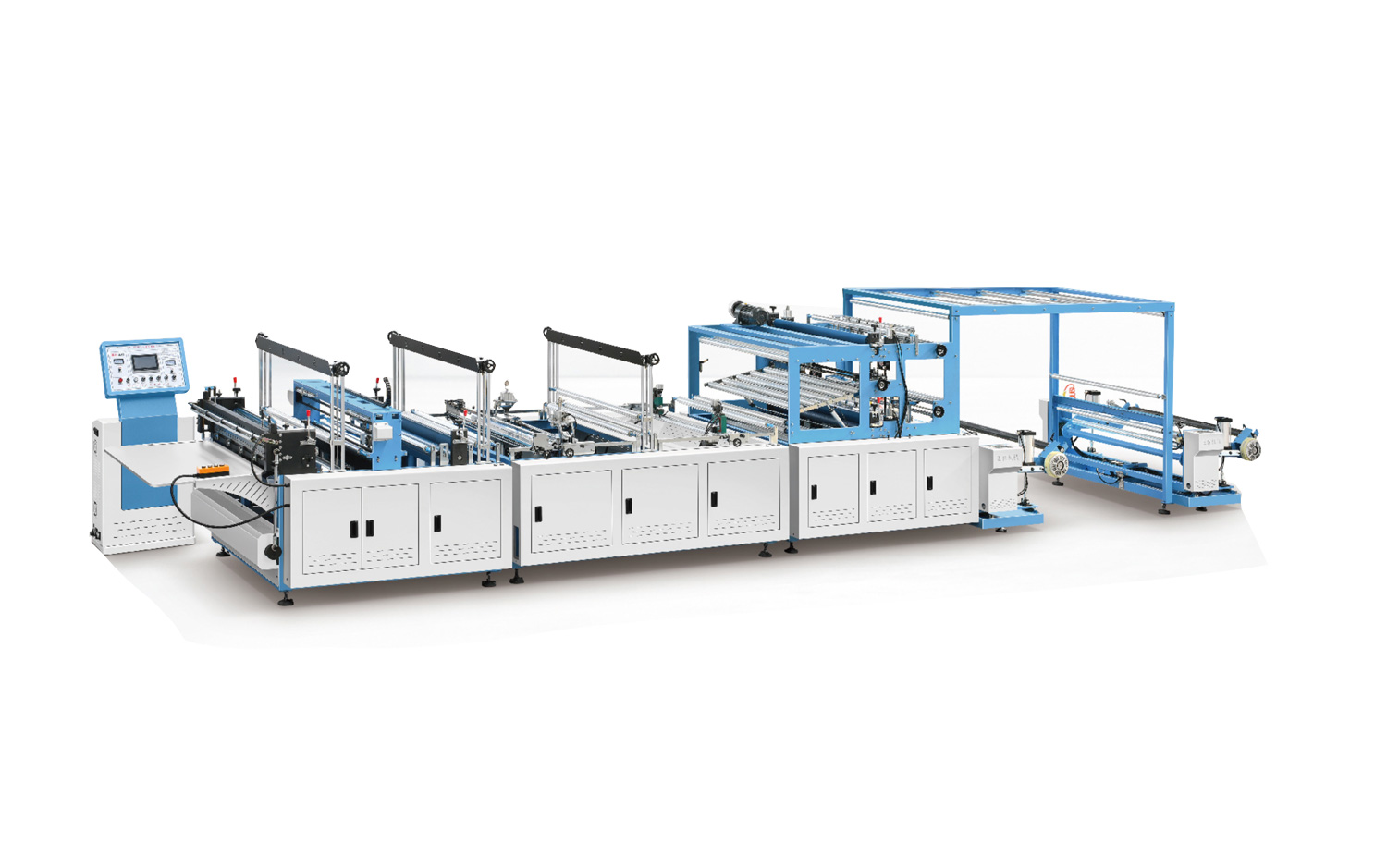 ZXL-1300雙放料無紡布制袋機(jī)(香蕉套袋、衛(wèi)浴潔具套袋、沙發(fā)套袋)